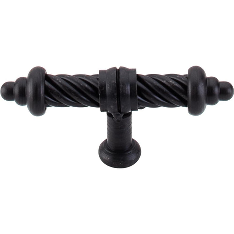 Top Knobs M629 T-Shaped Twist Knob 3 5/8" - Patina Black