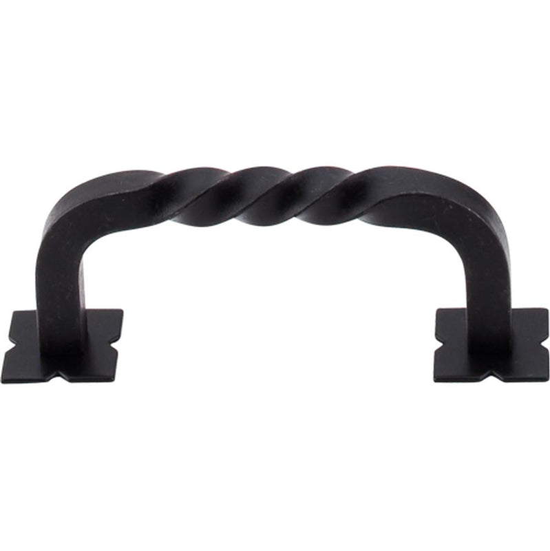 Top Knobs Square Twist D-Pull w/Backplates - Parent