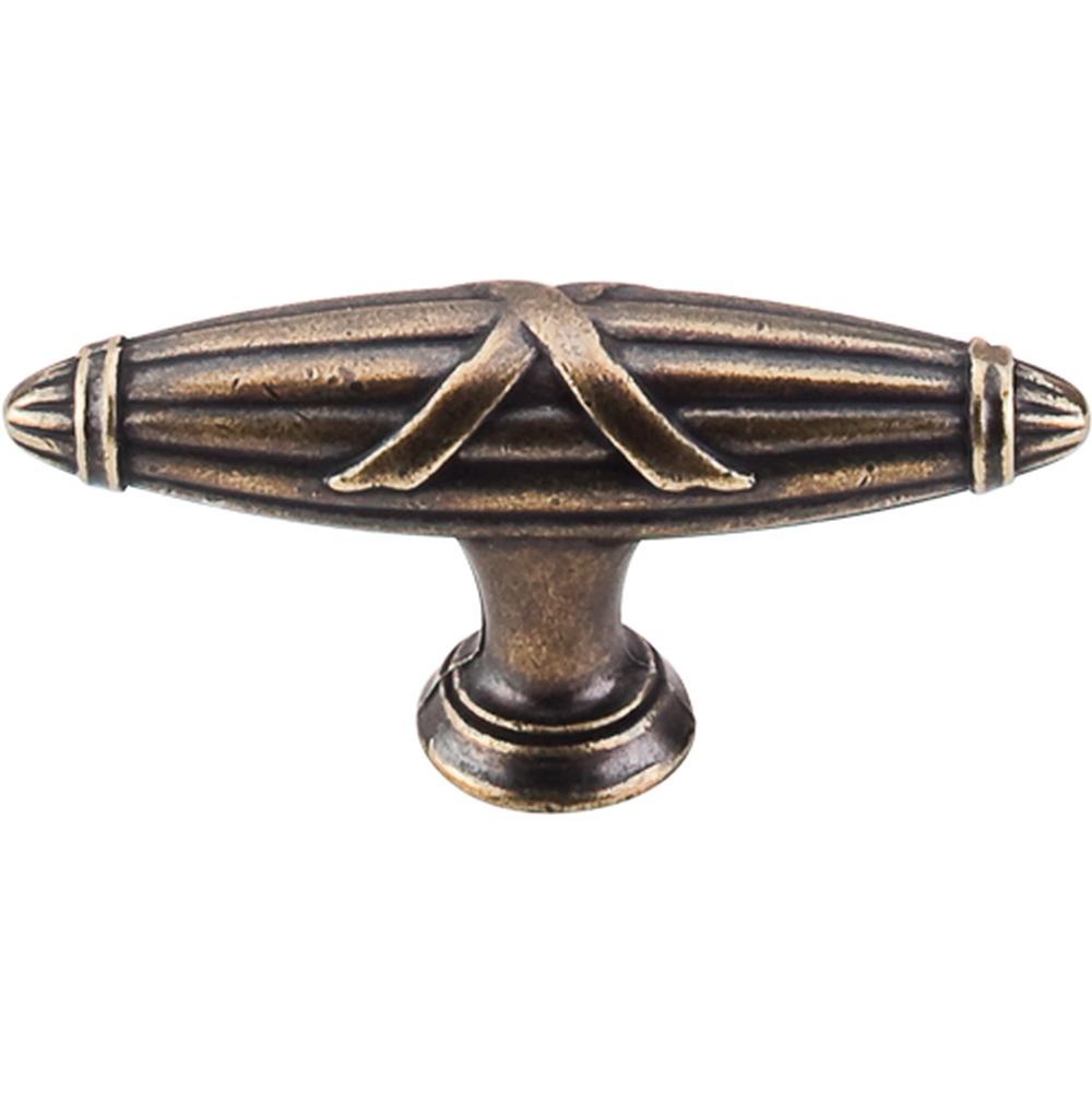Top Knobs M931 Ribbon Reed T-Pull 2 3/4"