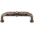 Top Knobs M937 Ribbon Reed D-Pull 3 3/4"
