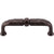 Top Knobs M937 Ribbon Reed D-Pull 3 3/4"