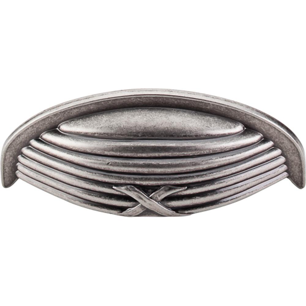 Top Knobs M940 Ribbon Reed Cup Pull 3" - Parent