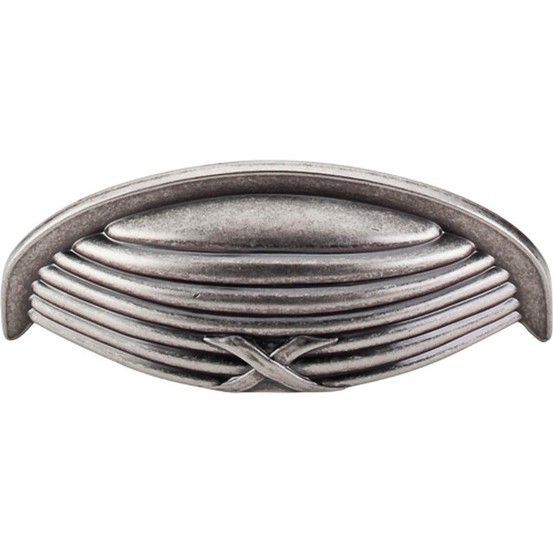 Top Knobs M940 Ribbon Reed Cup Pull 3" - Parent
