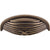 Top Knobs M940 Ribbon Reed Cup Pull 3"