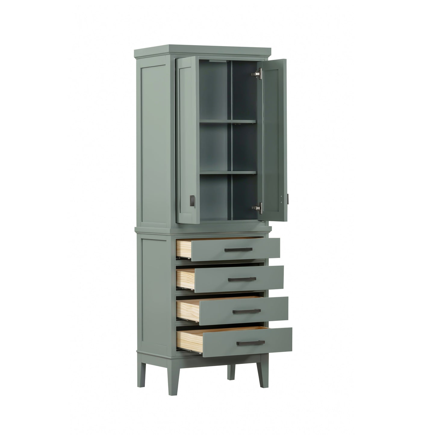 Avanity MADISON-LT24-SG Madison 24 In. Bathroom Linen Cabinet In Smoke Green
