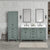 Avanity MADISON-LT24-SG Madison 24 In. Bathroom Linen Cabinet In Smoke Green