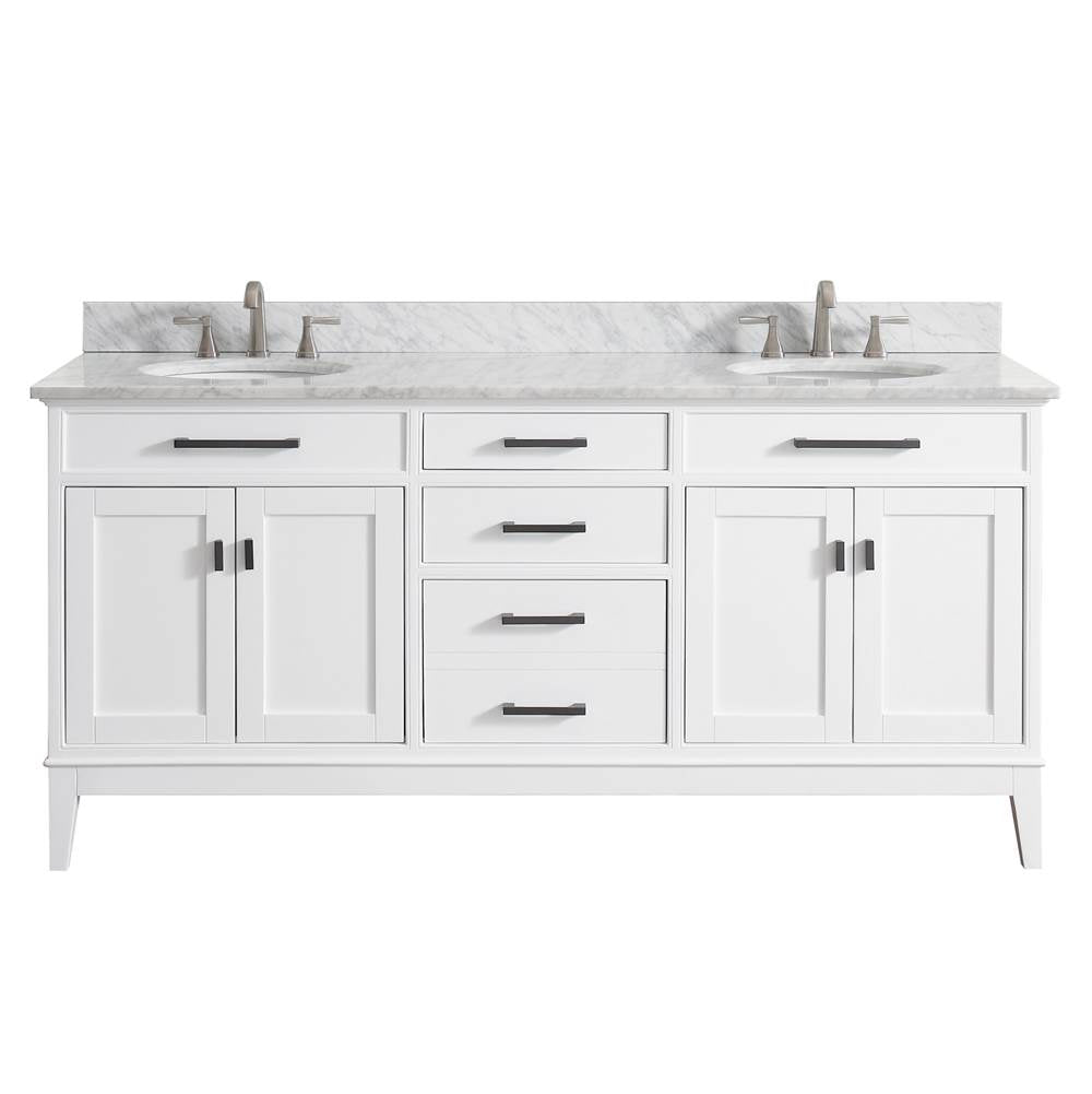 Avanity MADISON-VS72-C Madison 73 in. Double Vanity