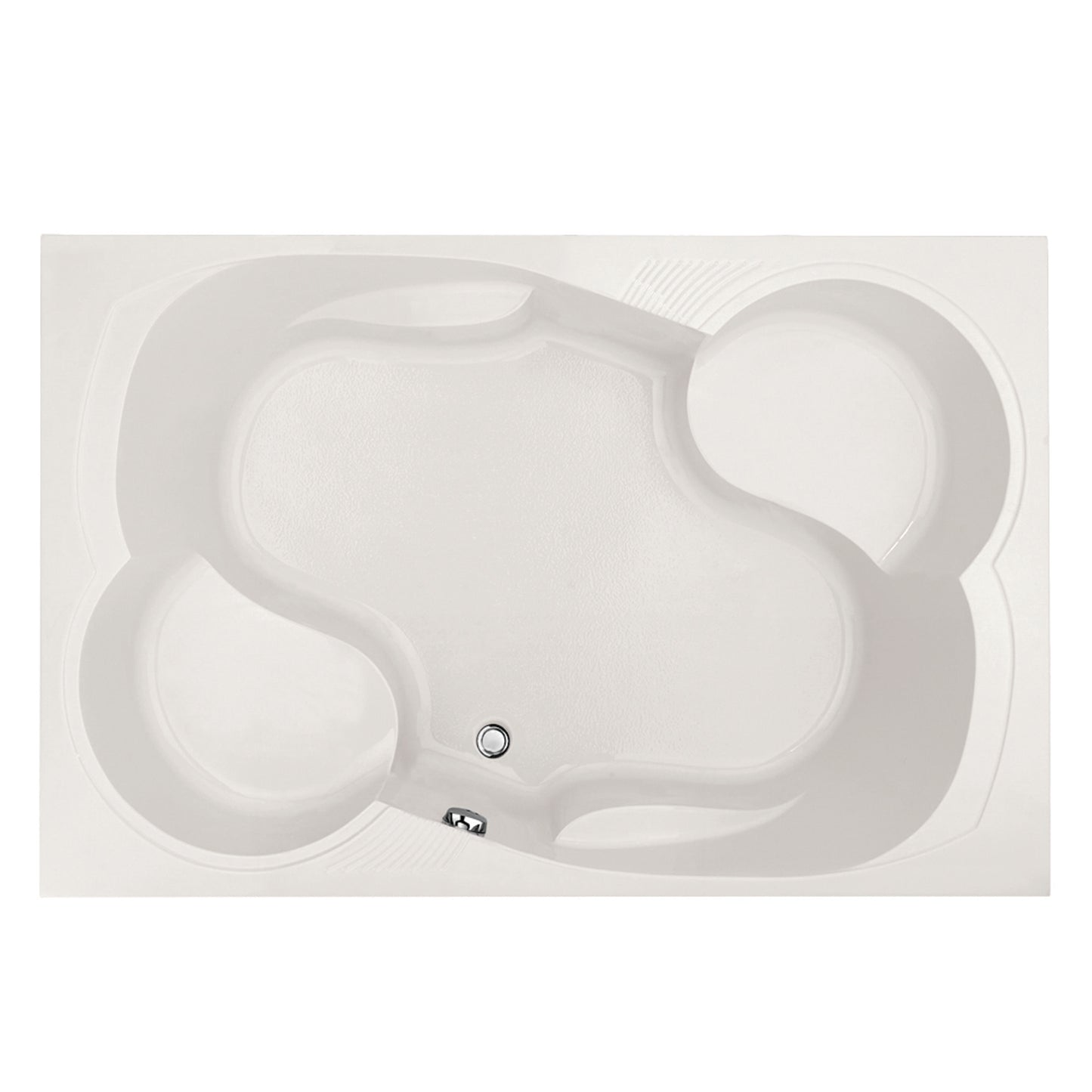 Hydro Systems MAK7548ATO Makyla 75 X 48 Acrylic Soaking Tub