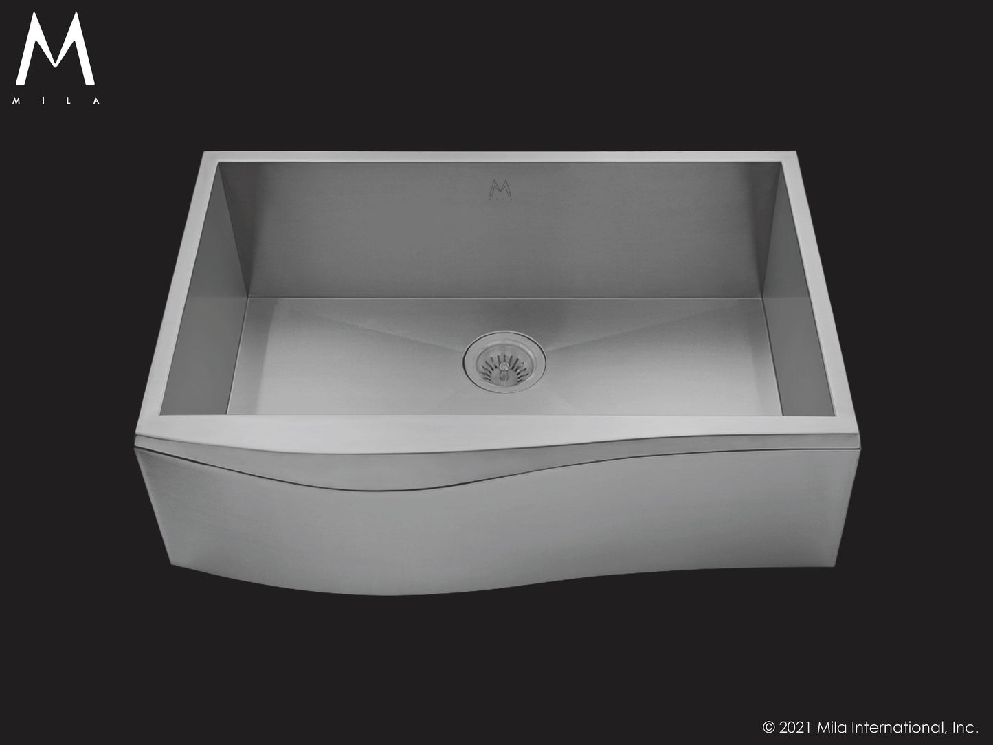 Mila MAS-805SB Single Bowl Apronfront Sink