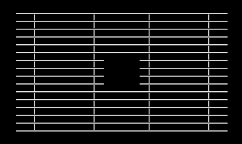 Mila MBG-631 Solid Stainless Steel Bar Basin Grid - Parent