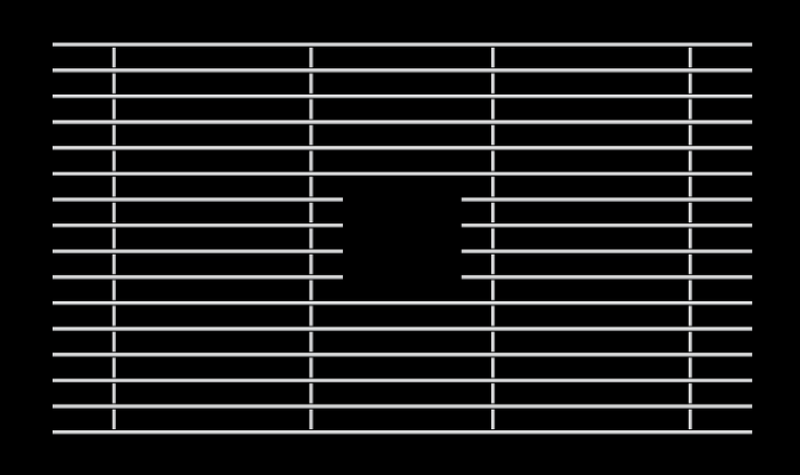 Mila MBG-631 Solid Stainless Steel Bar Basin Grid - Parent