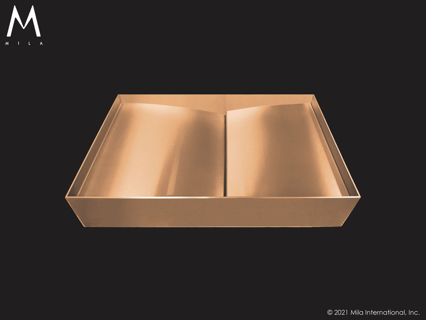 Mila MBVB-302 Batllo Top Mount Bathroom Sink