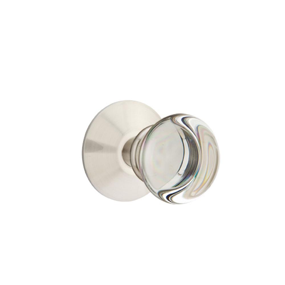 Emtek 5107PC Passage , Modern Rosette , Providence Crystal Knob - Parent