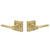 Emtek MC-EE5454CLPC-06 Clapton Certified Lever Keyed Set