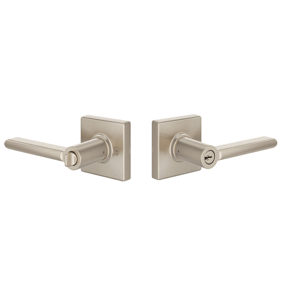 Emtek MC-EE5454CLPC-06 Clapton Certified Lever Keyed Set