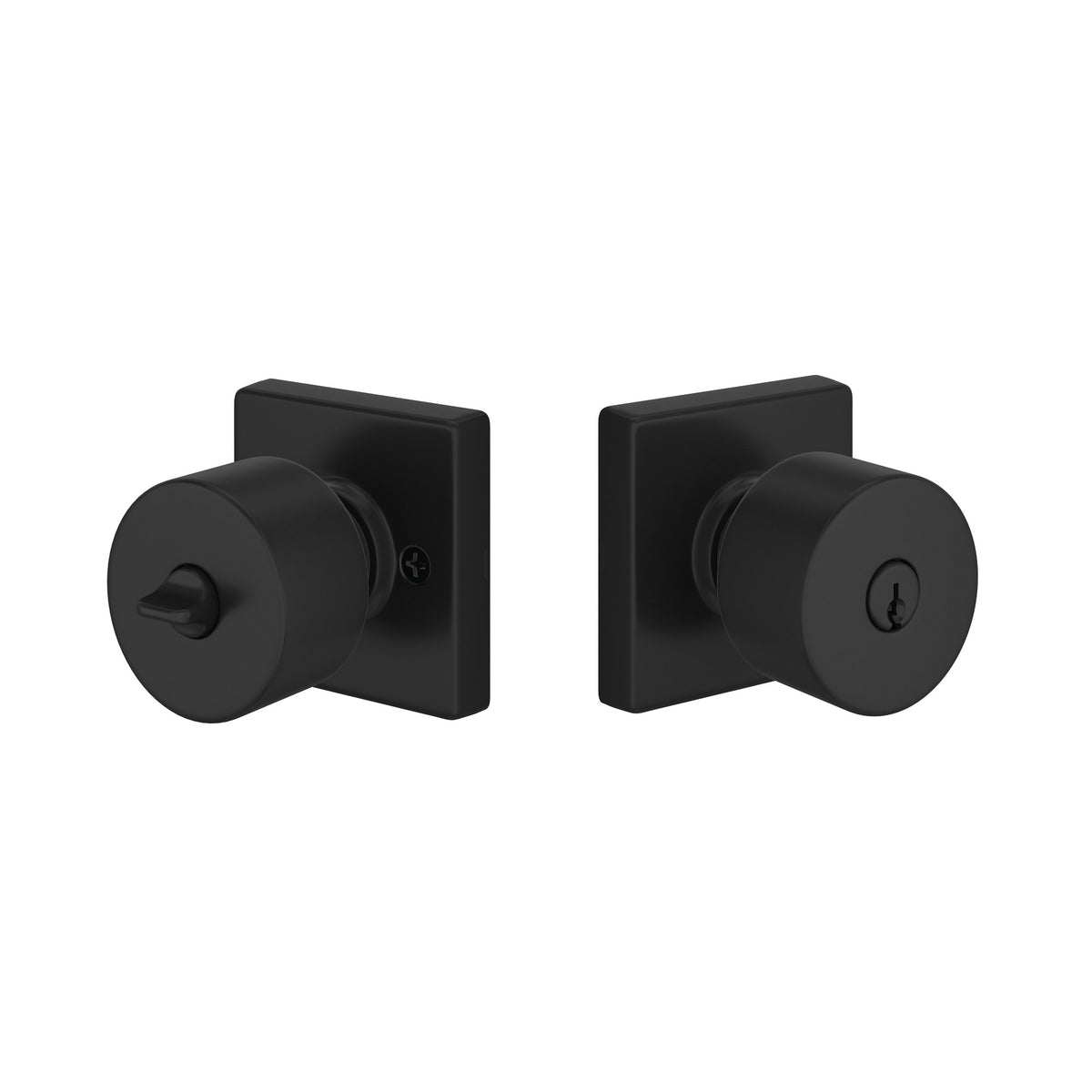Emtek MC-EE5454PG-06 Page Knob Keyed Set