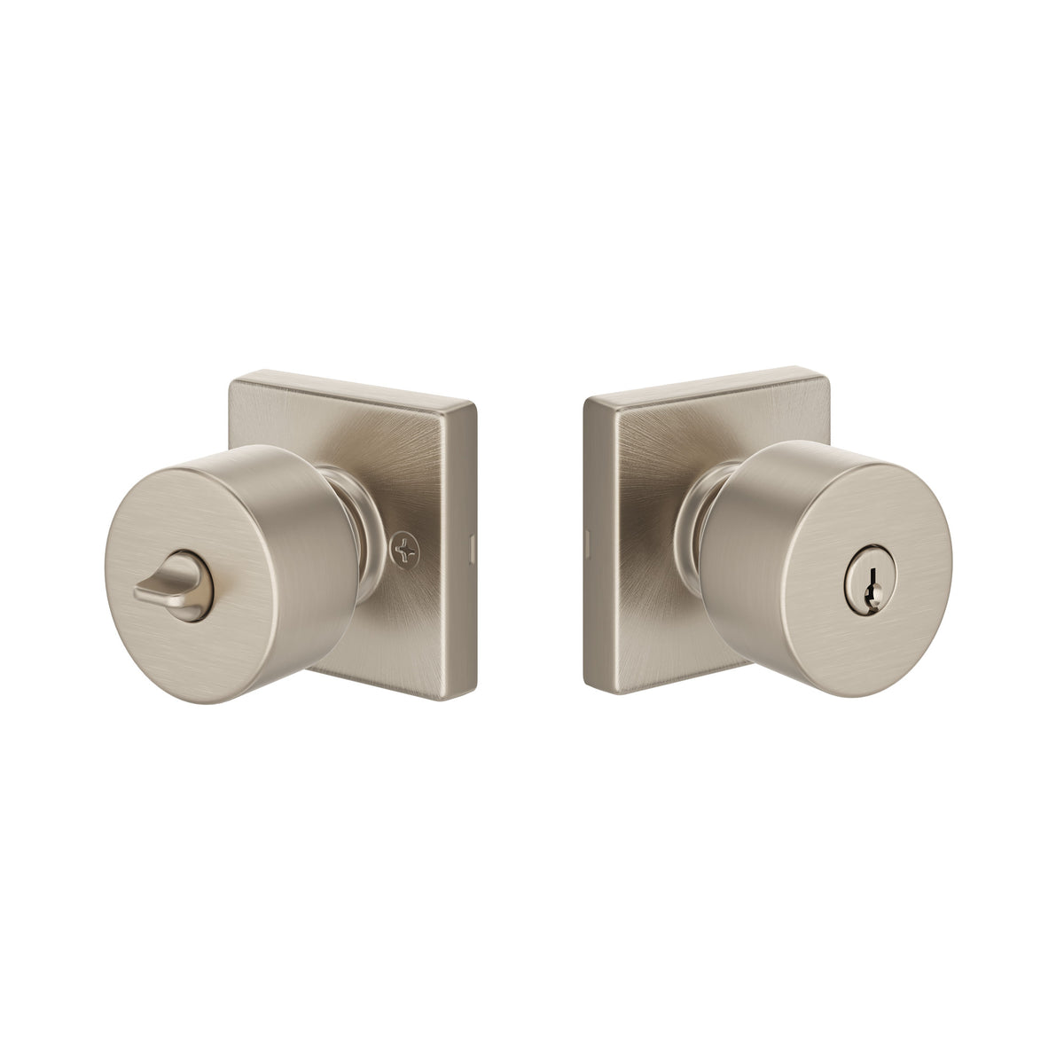 Emtek MC-EE5454PG-06 Page Knob Keyed Set
