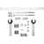 Emtek MC-EEBNDR.72-01 72" Barn Door Track System
