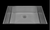 Mila MCFS-656SB Crescent Single Bowl Flush Mount Sink