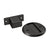 Deltana MDHF25 Magnetic Door Holder Flush 2-1/2 Diameter