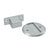 Deltana MDHF25 Magnetic Door Holder Flush 2-1/2 Diameter