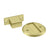 Deltana MDHF25 Magnetic Door Holder Flush 2-1/2 Diameter