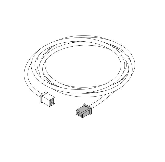Effe ME82000126 Extension cable for control panel 6mt. 19' 8" 7/32
