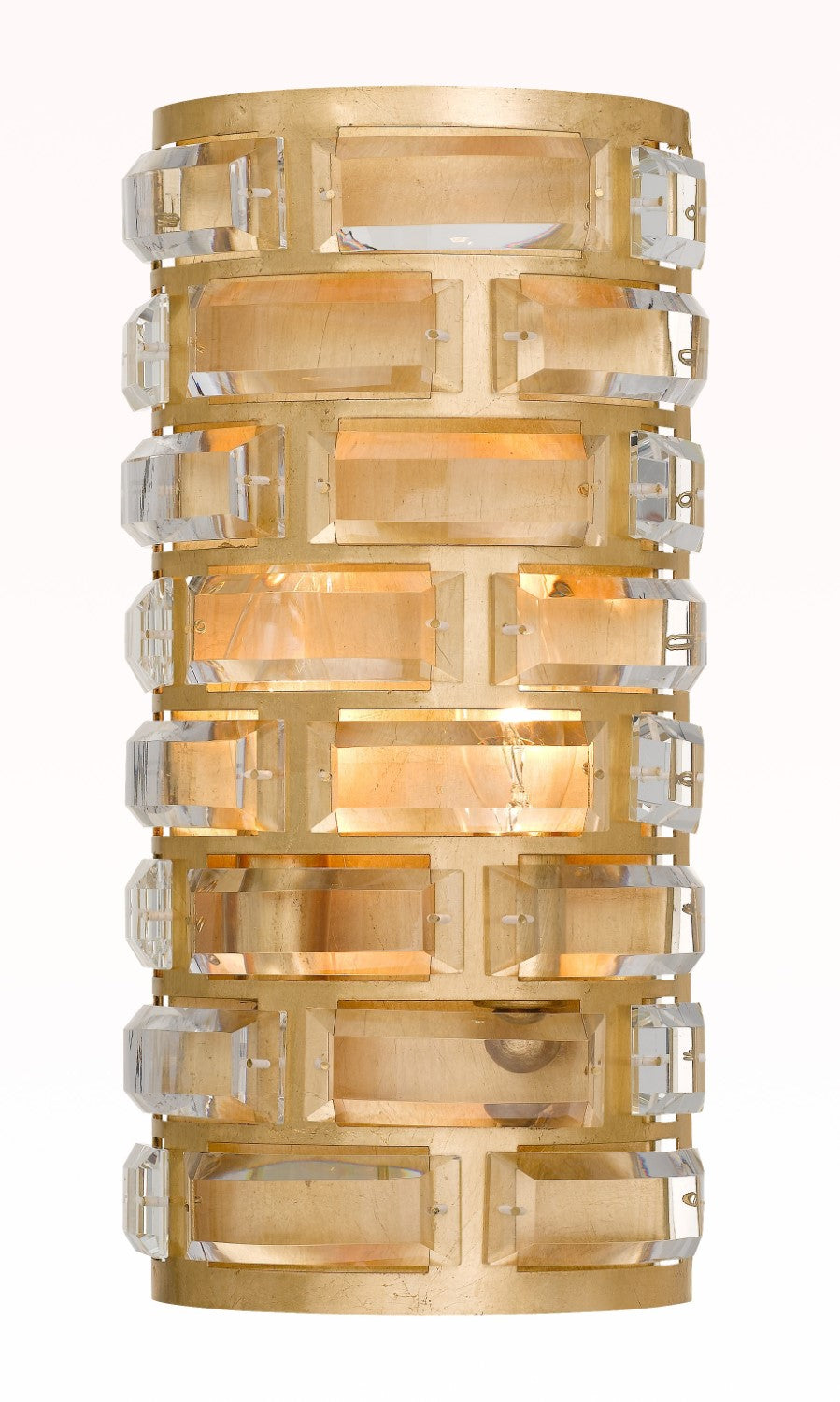 Crystorama MER-4862-GA Meridian 4 Light Wall Mount - Antique Gold