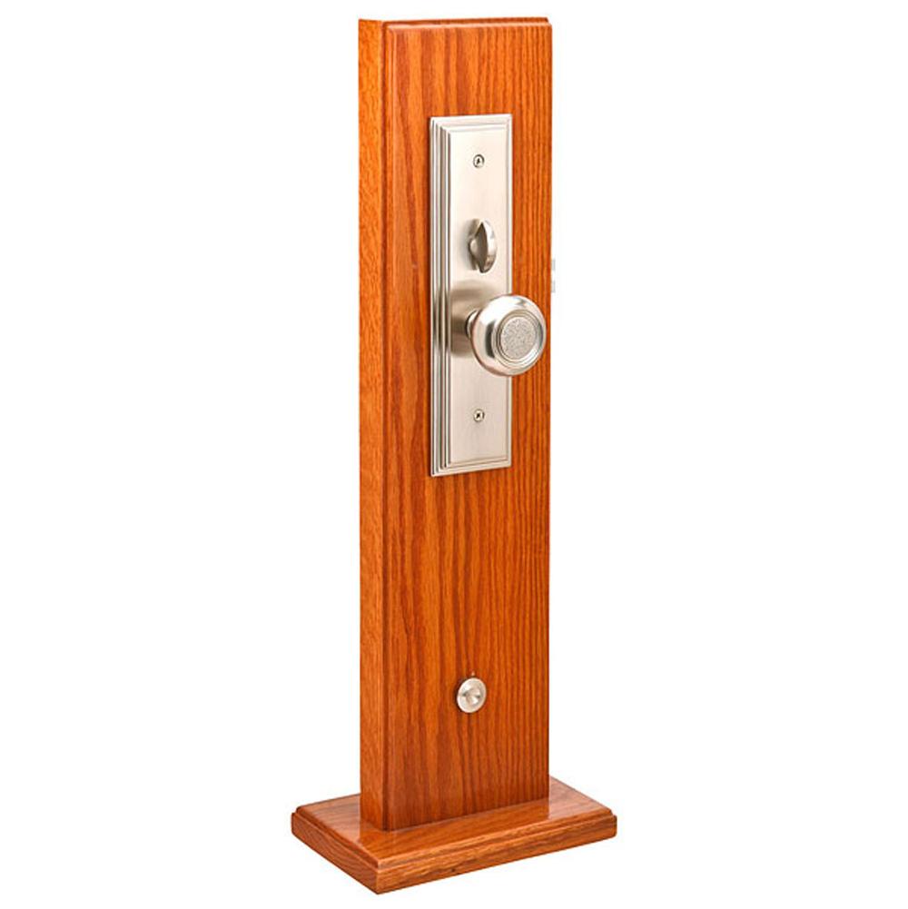 Emtek 3005W Dummy , Melrose Mortise , Waverly Knob - Parent
