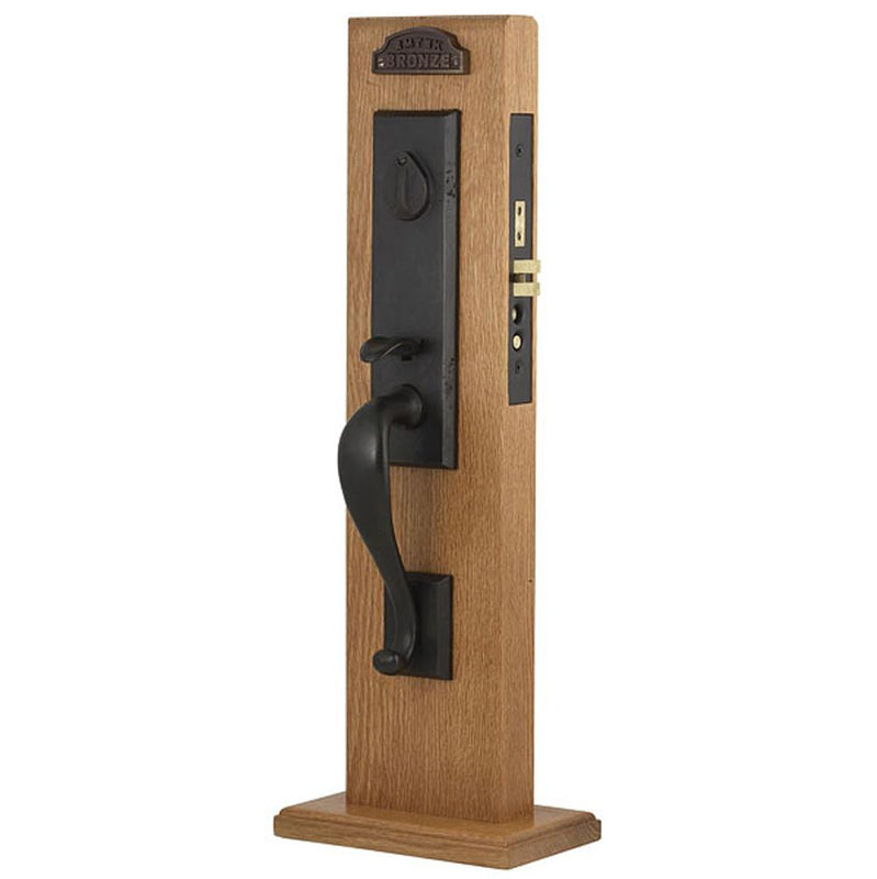 Emtek 3025DRH Dummy , Rectangular Monolithic Mortise , Durango Lever , RH - Parent