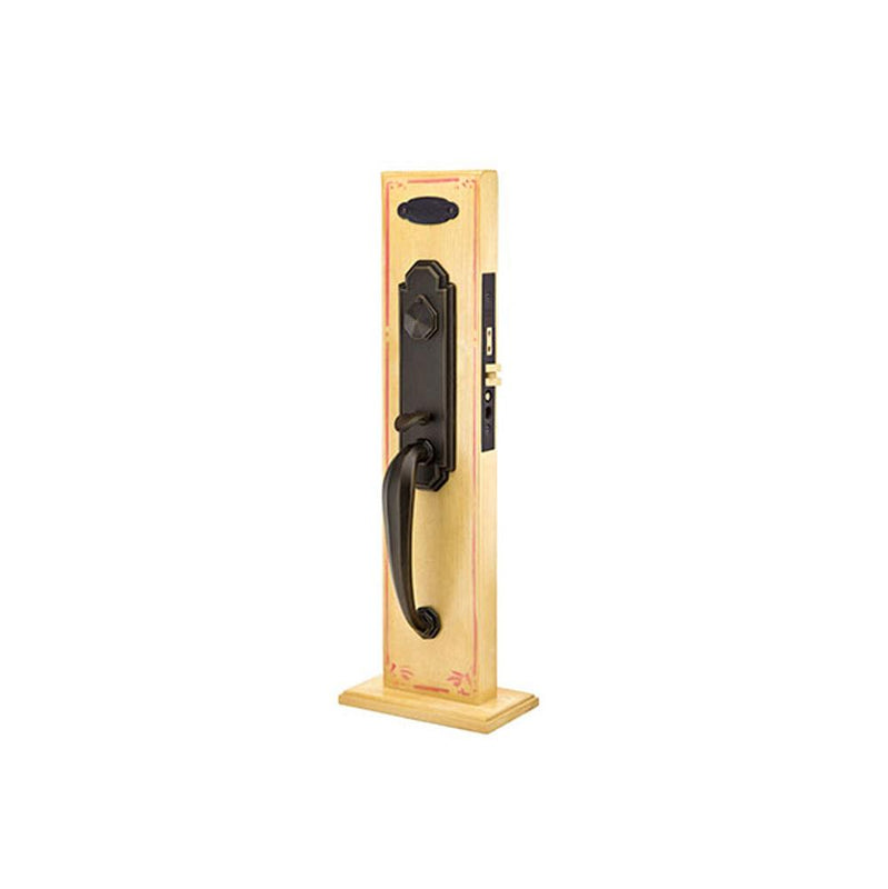 Emtek 3033PDLH Dummy , Octagon Mortise , Padua Lever , LH - Parent