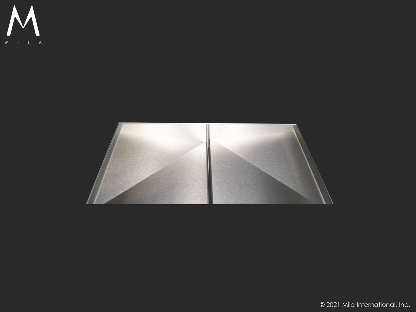 Mila MGVB-302 Guell  Top Mount Bathroom Sink