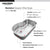Houzer MH-3200-1 Medallion Designer 32 Inch Stainless Steel Undermount Offset Single Bowl Kitchen Sink