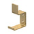 Deltana MH11U Heavy Duty, Modern Hook, 2-5/8 Projection