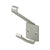 Deltana MH12U Modern Hook, 2-1/4 Projection