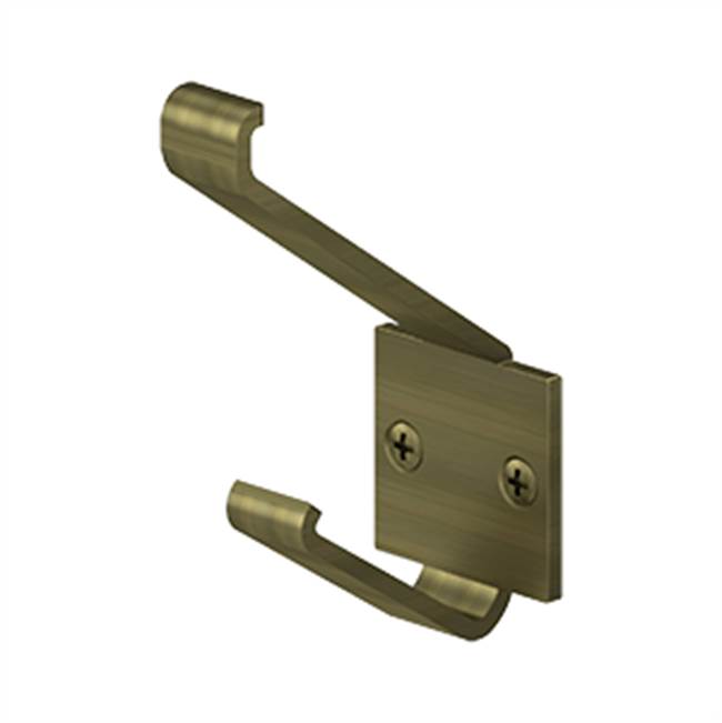 Deltana MH12U Modern Hook, 2-1/4 Projection