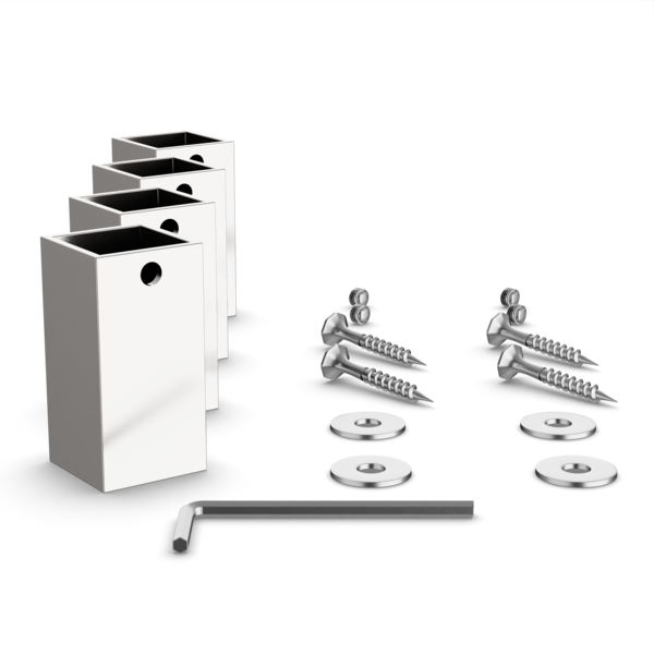 Artos MH15 Heated Towel Rail Mounting Brackets and Hardware