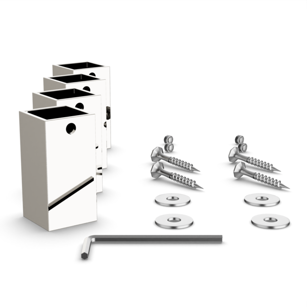 Artos MH15 Heated Towel Rail Mounting Brackets and Hardware