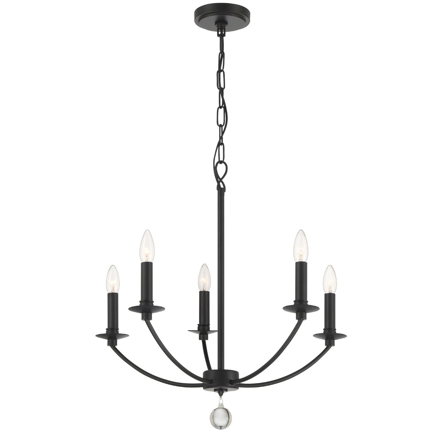 Crystorama MIL-8005 Mila 5 Light Chandelier - Parent