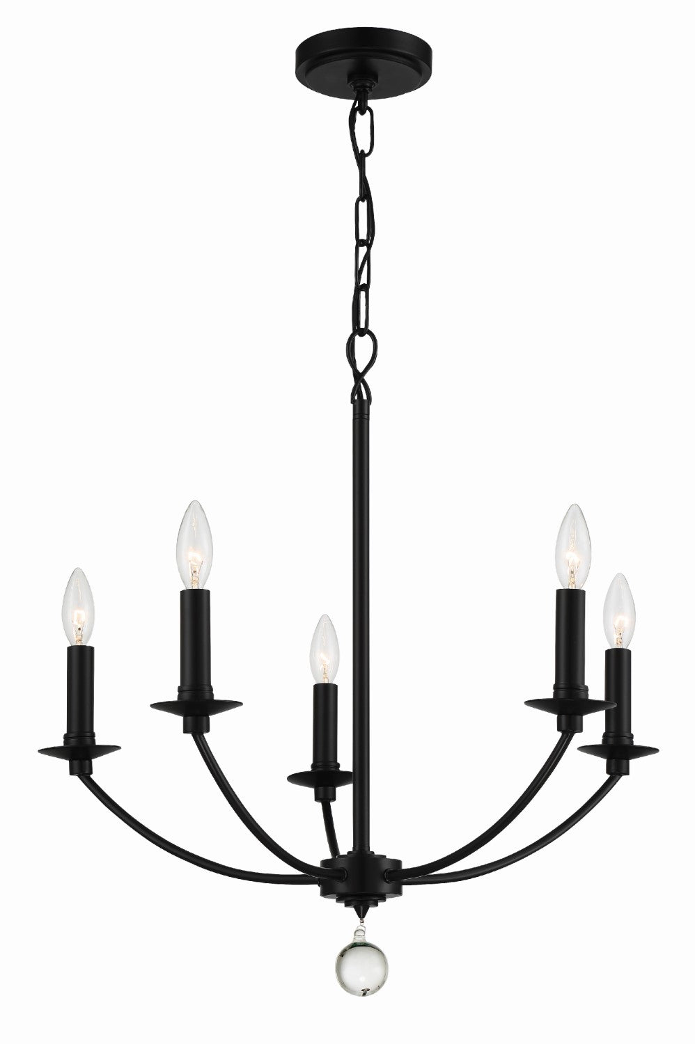 Crystorama MIL-8005 Mila 5 Light Chandelier - Parent