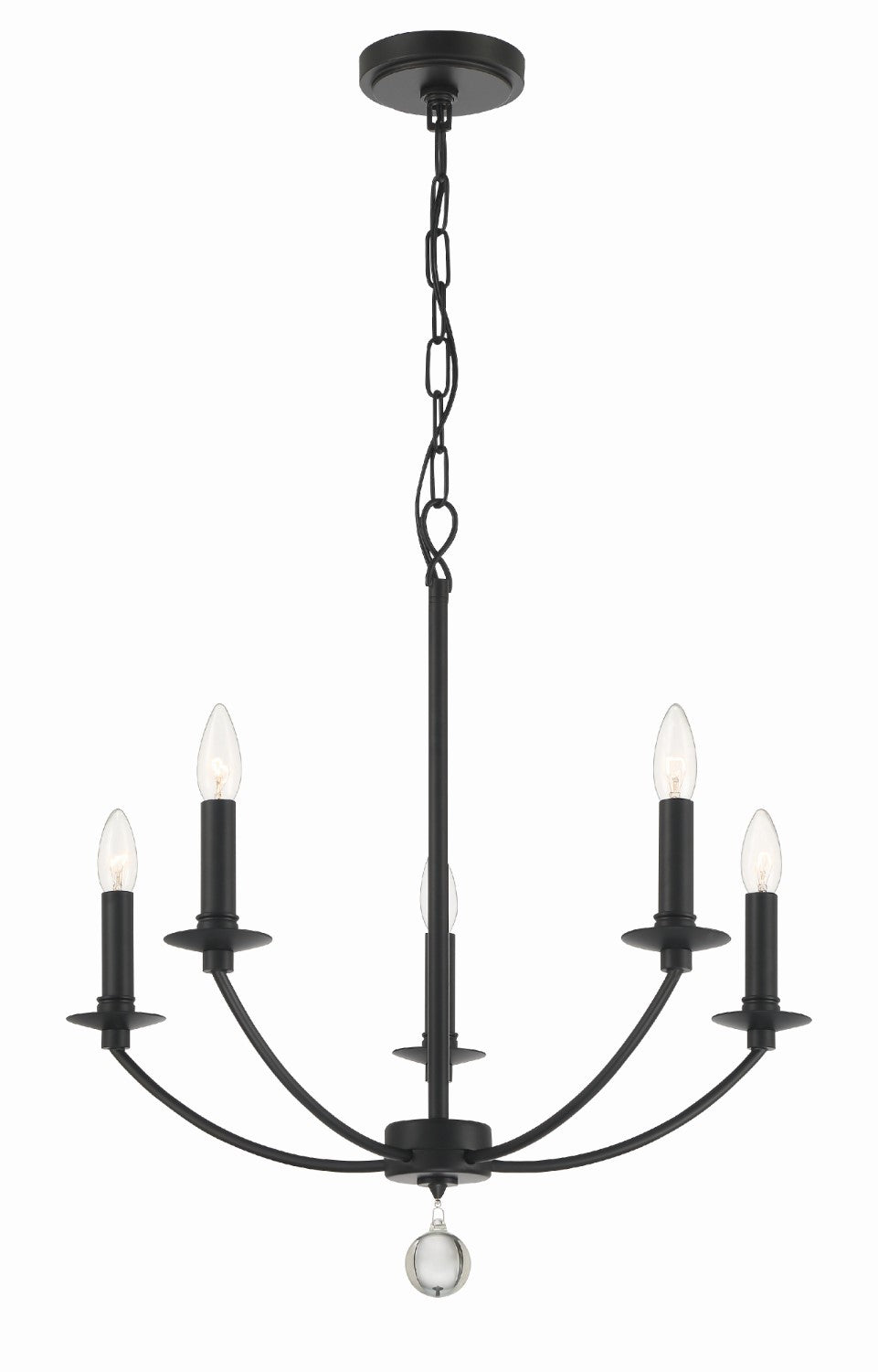 Crystorama MIL-8005 Mila 5 Light Chandelier - Parent