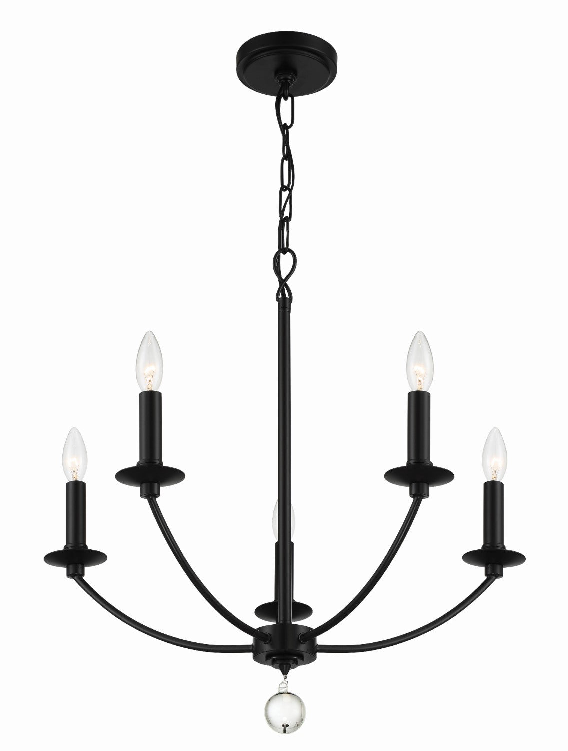 Crystorama MIL-8005 Mila 5 Light Chandelier - Parent