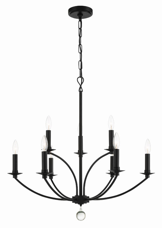 Crystorama MIL-8009 Mila 9 Light Chandelier - Parent