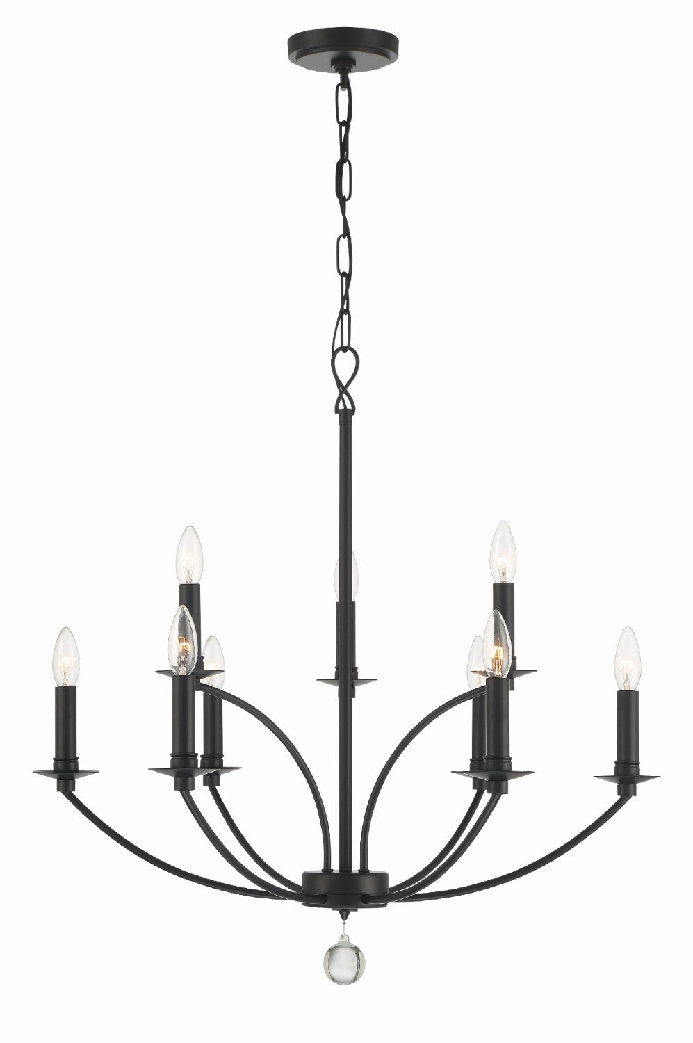 Crystorama MIL-8009 Mila 9 Light Chandelier - Parent