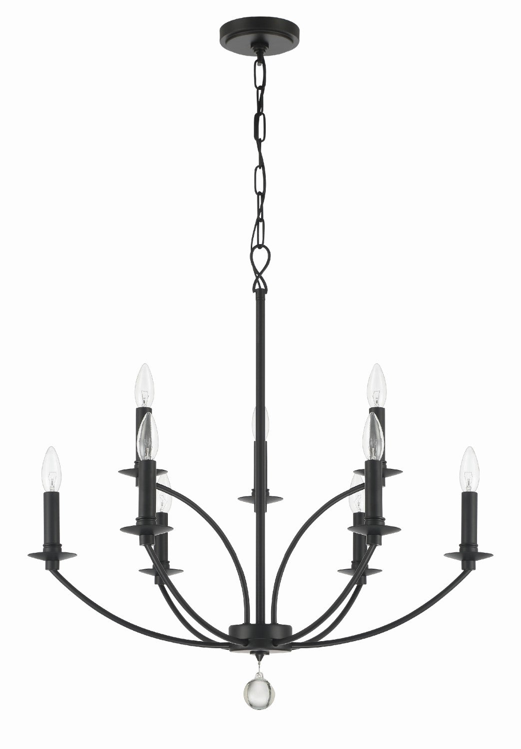 Crystorama MIL-8009 Mila 9 Light Chandelier - Parent