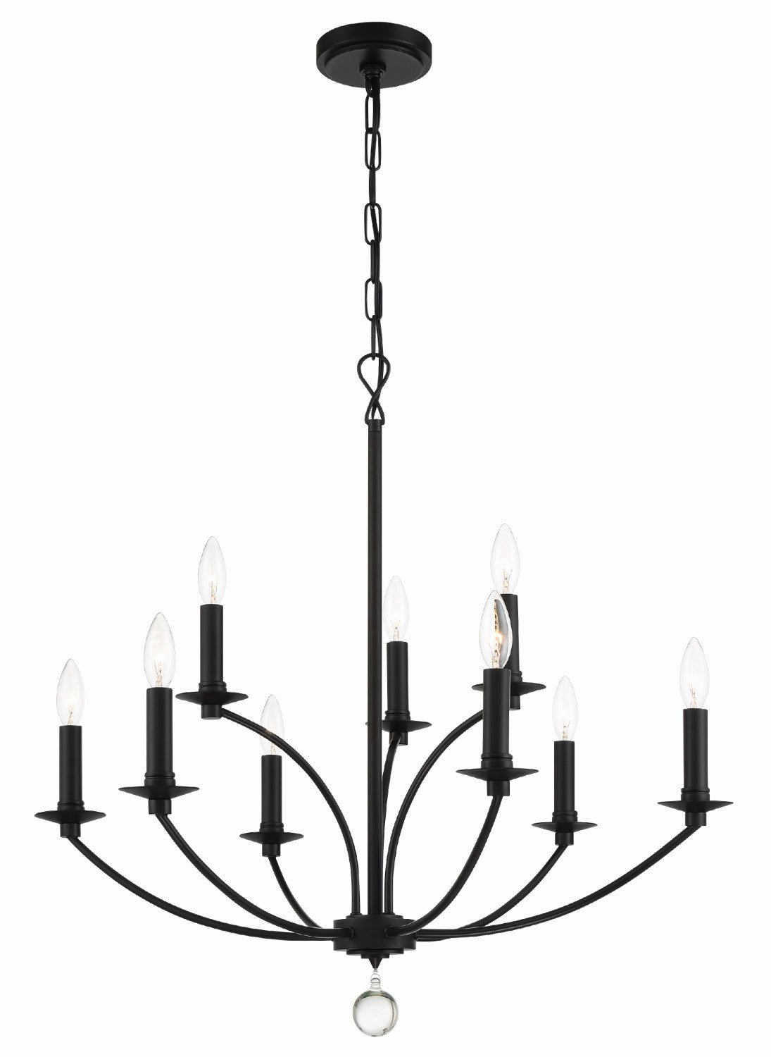 Crystorama MIL-8009 Mila 9 Light Chandelier - Parent