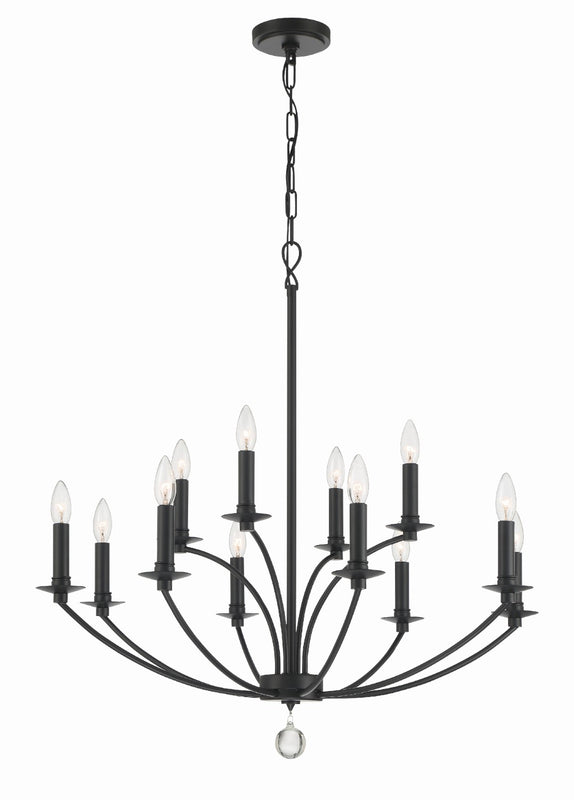 Crystorama MIL-8012 Mila 12 Light Chandelier - Parent