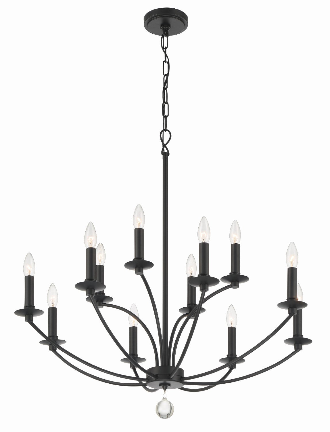 Crystorama MIL-8012 Mila 12 Light Chandelier - Parent