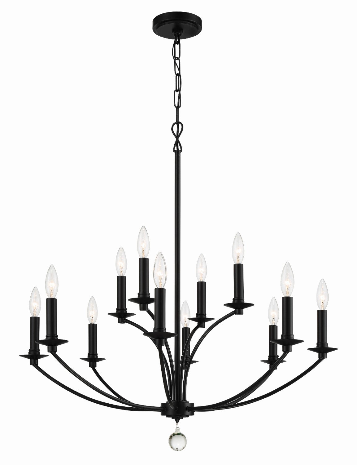 Crystorama MIL-8012 Mila 12 Light Chandelier - Parent