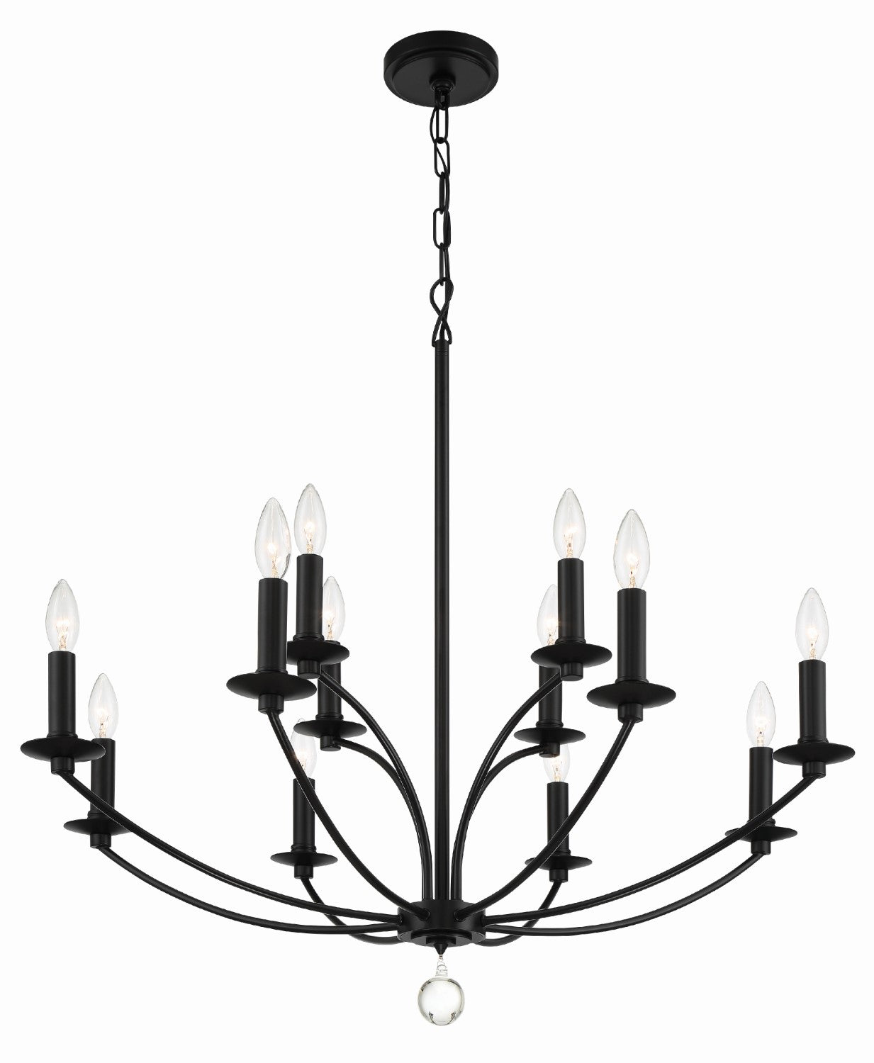 Crystorama MIL-8012 Mila 12 Light Chandelier - Parent